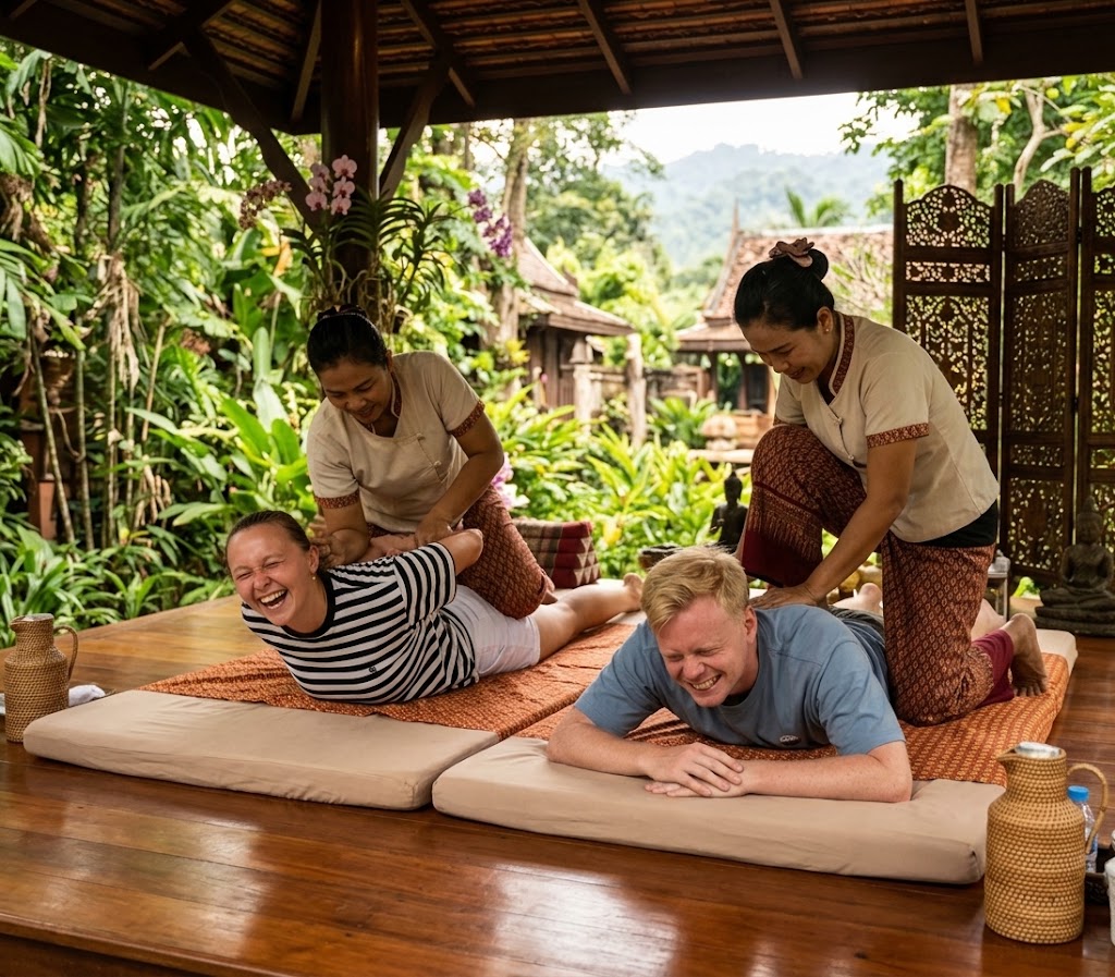 Massage thaïlandais pour 2